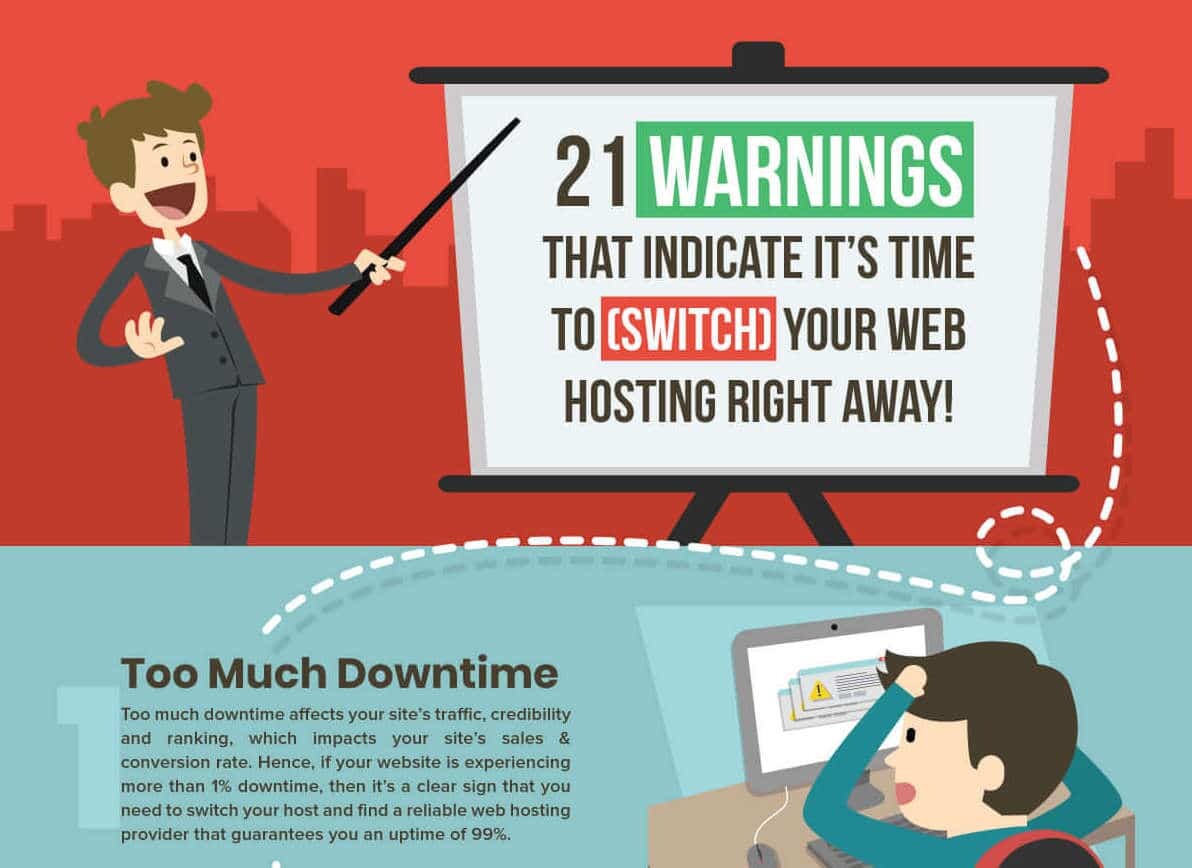 21 Warnings That Indicate You need to Switch Hosting Right Away