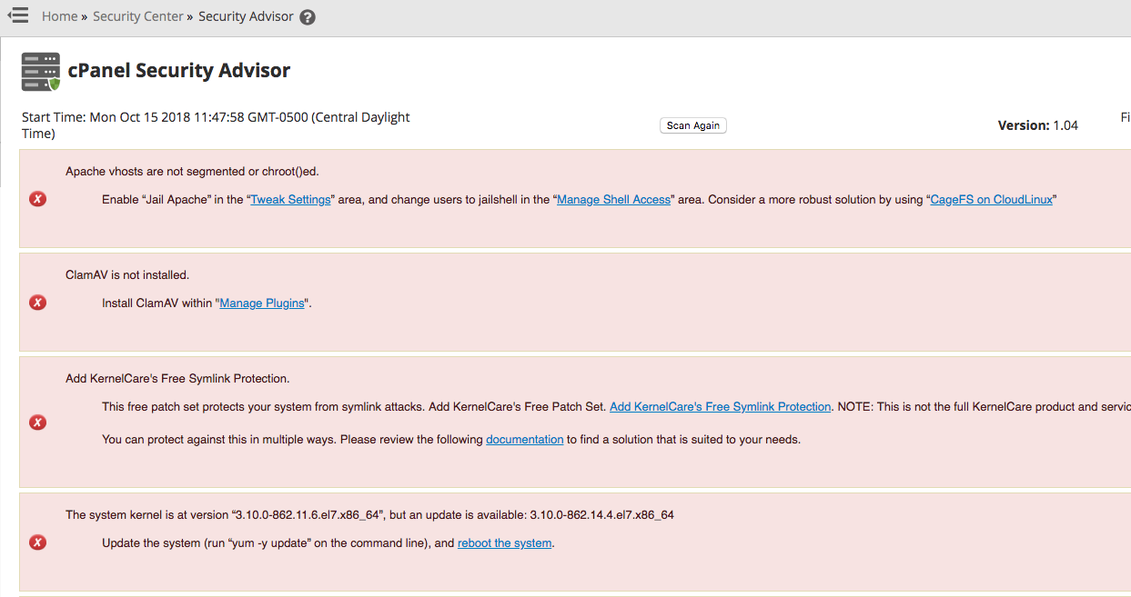 Inside the Security Center section of WHM lies a feature that some cPanel & WHM users may not be familiar with.